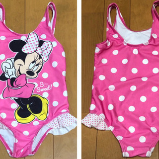 コストコ Disney ミニー 女の子 4T 水着 (中古品)
