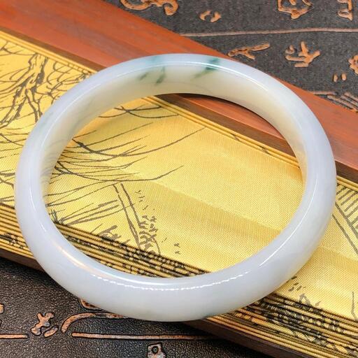 福袋 バングル 本翡翠 ヒスイ 誕生日プレゼント 縁起物 天然石 レディース 鑑別書