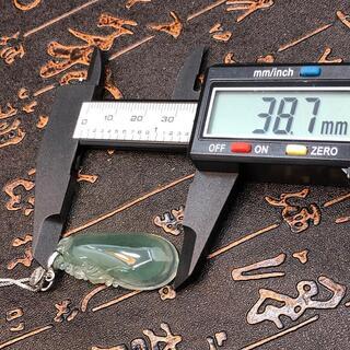 福袋 ネックレス 福瓜 本翡翠 緑色 氷ヒスイ 誕生日プレゼント 縁起物 本物保証の画像