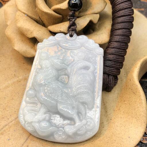 福袋 ネックレス 鶏 本翡翠 ヒスイ 誕生日プレゼント 酉年 魔除け 天然石 本物保証