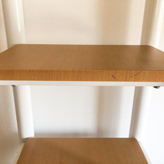 LOWYA ロフトベッド　シングル　コンセント付き宮棚の画像