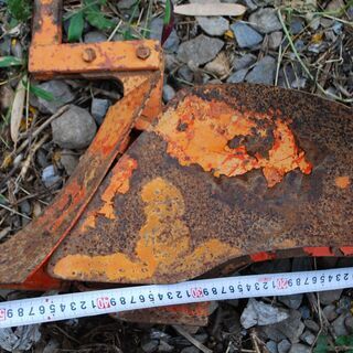 培土器　　畝立て　アタッチメントのみ　畝 の画像