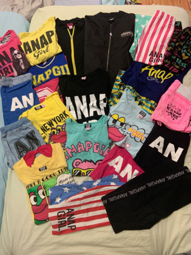 ANAP ガール　20点セット　ワンピース　レギンス　ショーパン   Tシャツ　ロンT