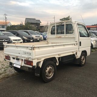 総額9.9万円★人気のエアコン付き軽トラ★平成10年式 ホンダ アクティ トラック(HA3) 8.9万キロ 車検令和3年7月 ホワイトの画像