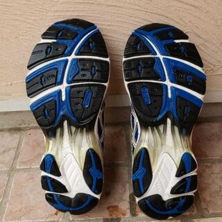 メンズ26.5cm アシックス ランニングシューズ スニーカーの画像