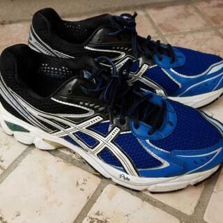 メンズ26.5cm アシックス ランニングシューズ スニーカー