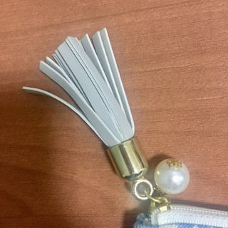 【新品・未使用】DUAL STYLE ポーチ イニシャルの画像