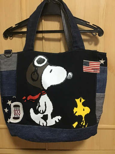 未使用スヌーピー　トートバッグ
