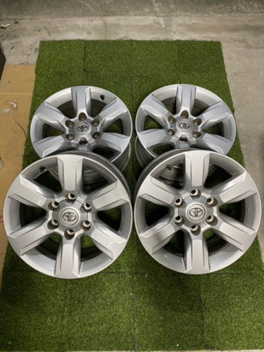 トヨタ 150系 ランクルプラド 中期 純正ホイール 17インチ 4本 7.5J