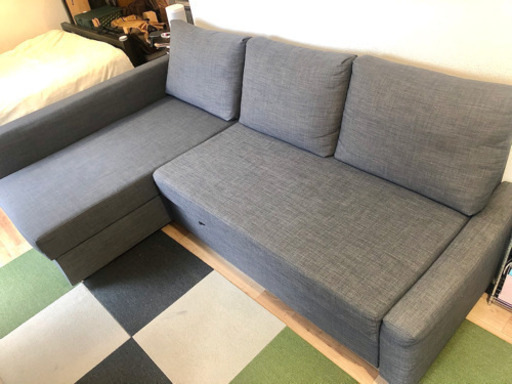 IKEA ソファ フリーヘーテンFRIHETEN スキフテボーダークグレー
