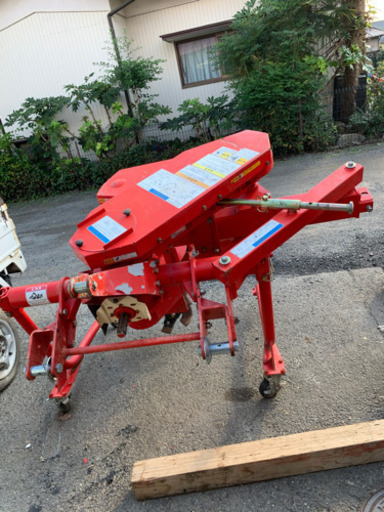 トラクターロータリー作業機溝掘り機　中古品