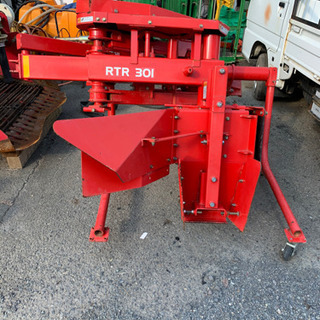 トラクターロータリー作業機溝掘り機　中古品