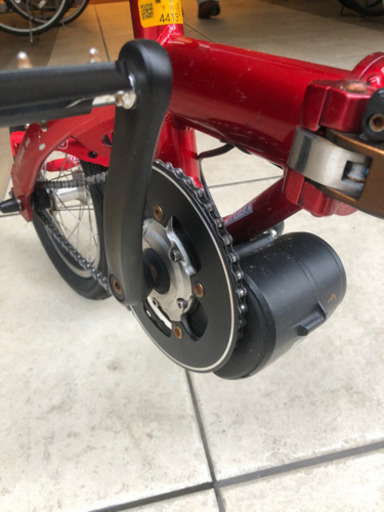 ¥35000 電動アシスト折り畳み自転車　トランスモバイリー