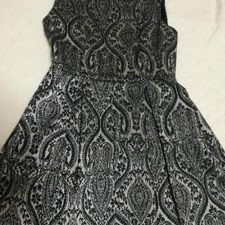 グレージュ ミニドレス