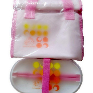 不二家 ペコちゃん お弁当箱・ランチバッグセット ピンク