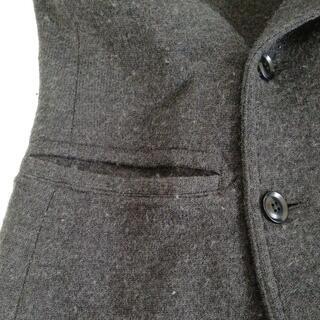 【近日処分しますので、お急ぎ下さい】無印良品 ウールPコート　紳士Ｍ・グレーの画像