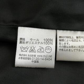 【近日処分しますので、お急ぎ下さい】無印良品 ウールPコート　紳士Ｍ・グレーの画像