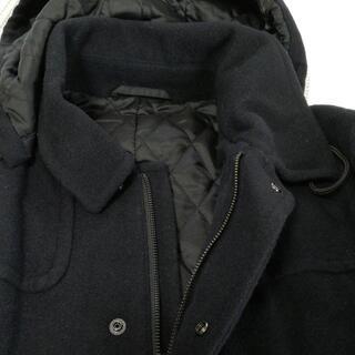 【近日処分しますので、お急ぎ下さい】ユニクロ ダッフルコート 紺の画像