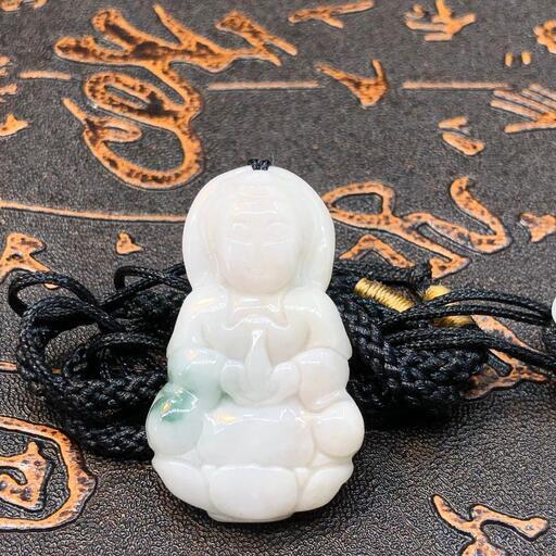 福袋 ネックレス 観音様 本翡翠 ヒスイ 誕生日プレゼント 安産祈願 手作り 本物保証4