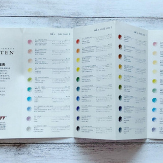 IROJITEN TOMBO 色鉛筆 第2集 10色×3種類の画像