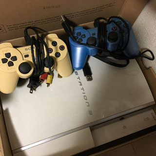 プレステ3本体、コントローラー2つ