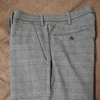 【取引中】ユニクロ ヒートテックストレッチパンツ（グレンチェック・丈標準85cm）の画像