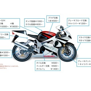 名駅発バイク出張修理専門サービス！スクーターから大型バイク修理、...