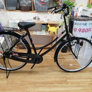 受渡完了❱ やっと1台入荷しました。26インチ軽快車です。当店1