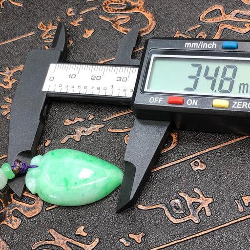 福袋 ネックレス 桃 本翡翠 ヒスイ 誕生日プレゼント 縁起物 高級緑色 本物保証