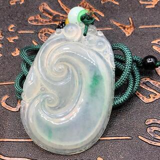 福袋 ネックレス 福瓜 本翡翠 高級透明 緑色 氷ヒスイ 誕生日