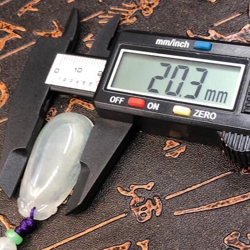 福袋 ネックレス 福瓜 本翡翠 氷ヒスイ 透明色 誕生日プレゼント 縁起物 本物保証