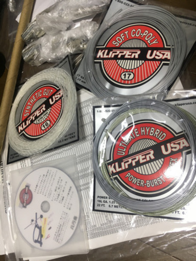 中古品 KlipperUSA社製 Klippermate　クリパーメイト　即決　送料無料　ガット張り機 ストリングマシン　テニス　ソフ