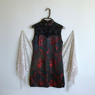 美品 チャイナ服 クリスマス ハロウィン コスプレ イベント 卒業 入学 新歓 ワンピースの画像