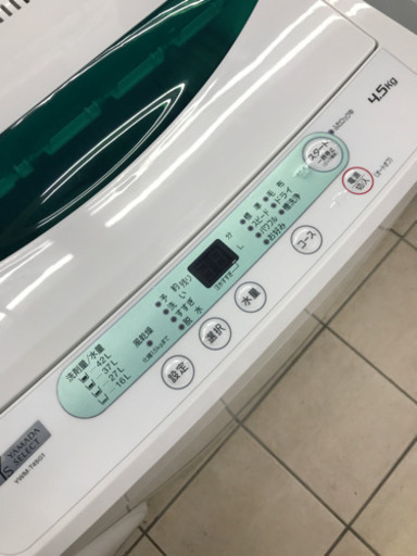 ヤマダ電機 YWM-T45G1 2019年製 4.5kg 洗濯機