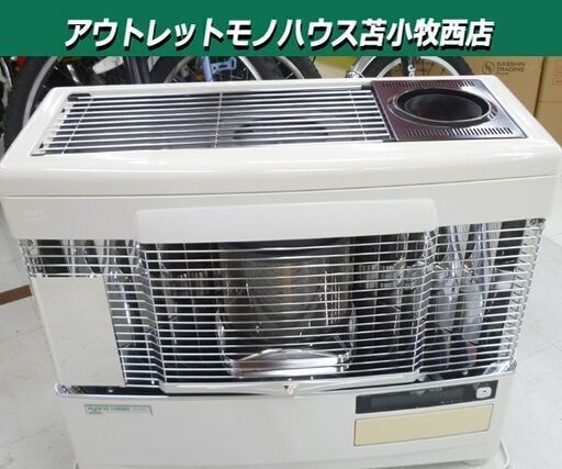 煙突式ストーブ 2016年製 サンポット カベック 半密閉式 石油暖房機 木造18畳 コンクリート29畳 KSH-709KC N 苫小牧西店