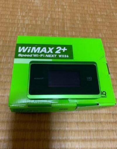 UQ WiMAX　NEC　WX06　数ヶ月使用のみ