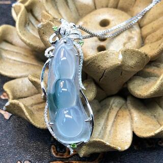 福袋 ネックレス 枝豆 本翡翠 氷ヒスイ 誕生日プレゼント 天然石