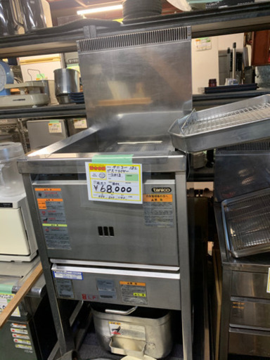 ☆中古品　タニコー　LPガス　ガスフライヤー　18L 2013年☆