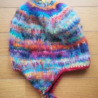 ウール　ニット帽