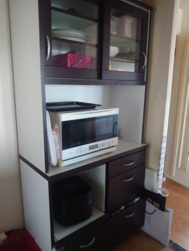 食器棚　きまりました