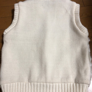 160cm  ファスナー付きベストの画像