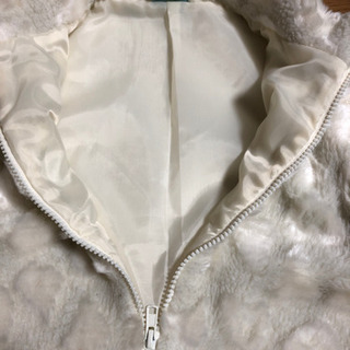 160cm  ファスナー付きベストの画像