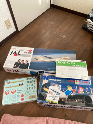 童友社1/100旅客機セット