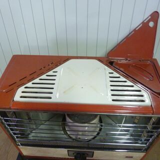 昭和レトロ 東芝 アンティークな 石油ストーブ KSV-215 木目調の画像