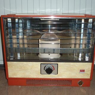 昭和レトロ 東芝 アンティークな 石油ストーブ KSV-215 木目調の画像