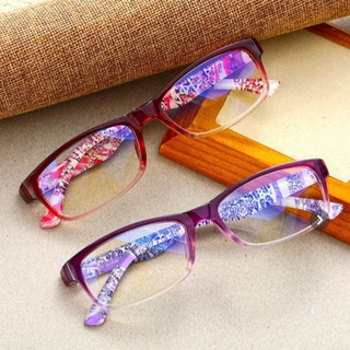 新品未使用　女性用　老眼鏡　+1.00 ブルーライトカット