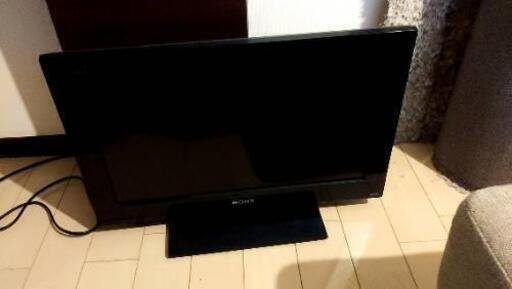 22インチTV（500GBの内蔵HDDあり)