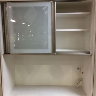NITORI（ニトリ）アルミナ２　100KB　スライド扉キッチンボードの画像