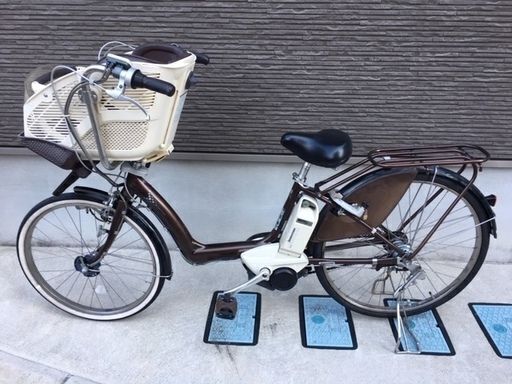 BRIDGESTONE アンジェリーノ電動アシスト自転車 チャイルドシート付き