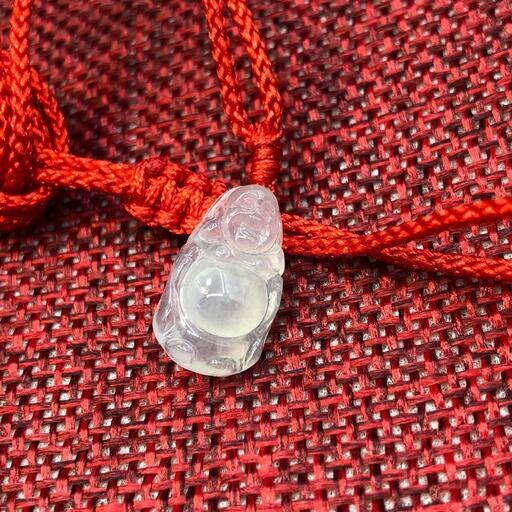福袋 ネックレス 仏様 本翡翠 氷ヒスイ 誕生日プレゼント 魔除け 手作り 本物保証２